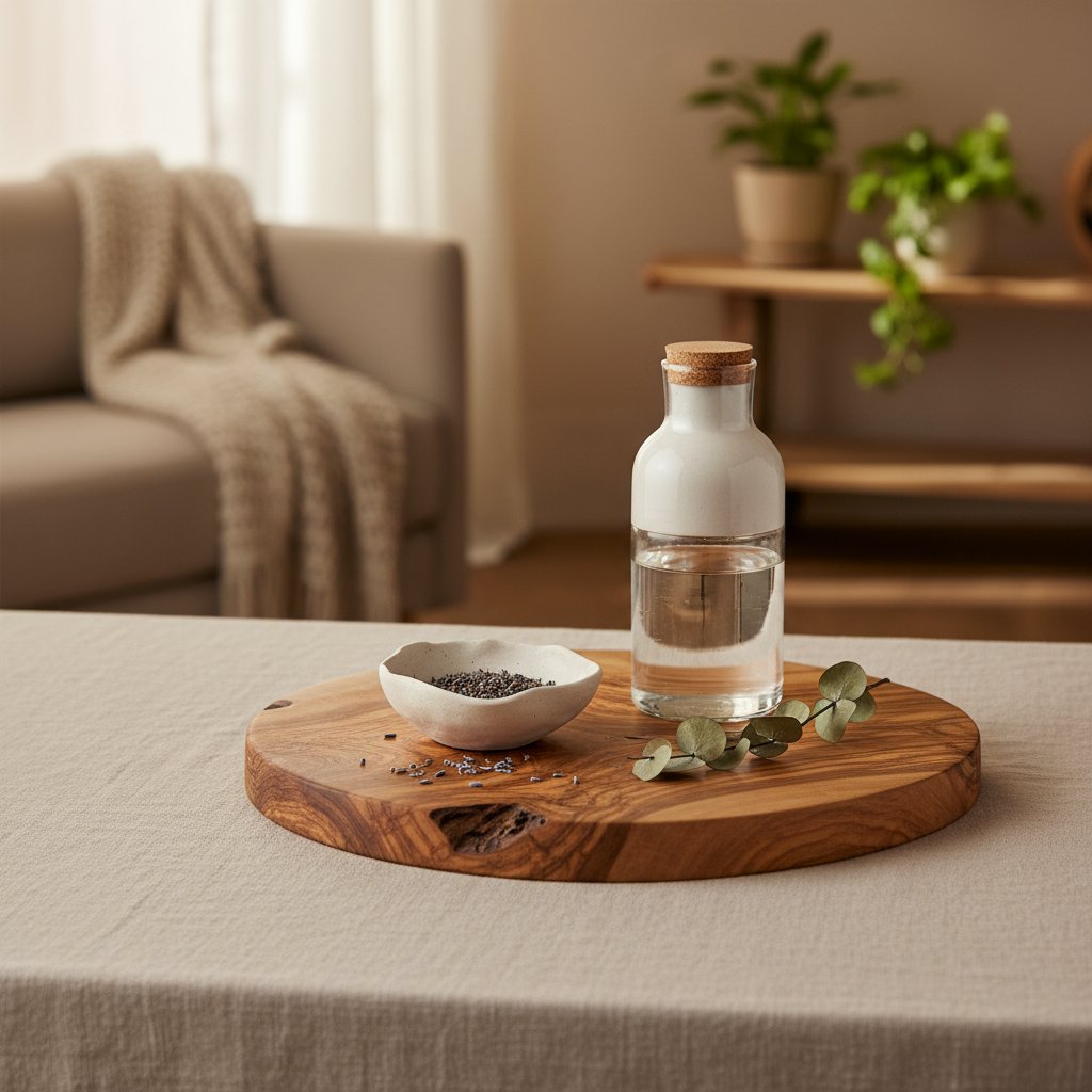 wooden serving tray
