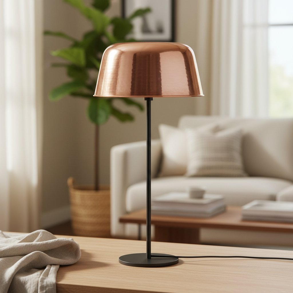 Floor Lamp 2351 Copper Shade
