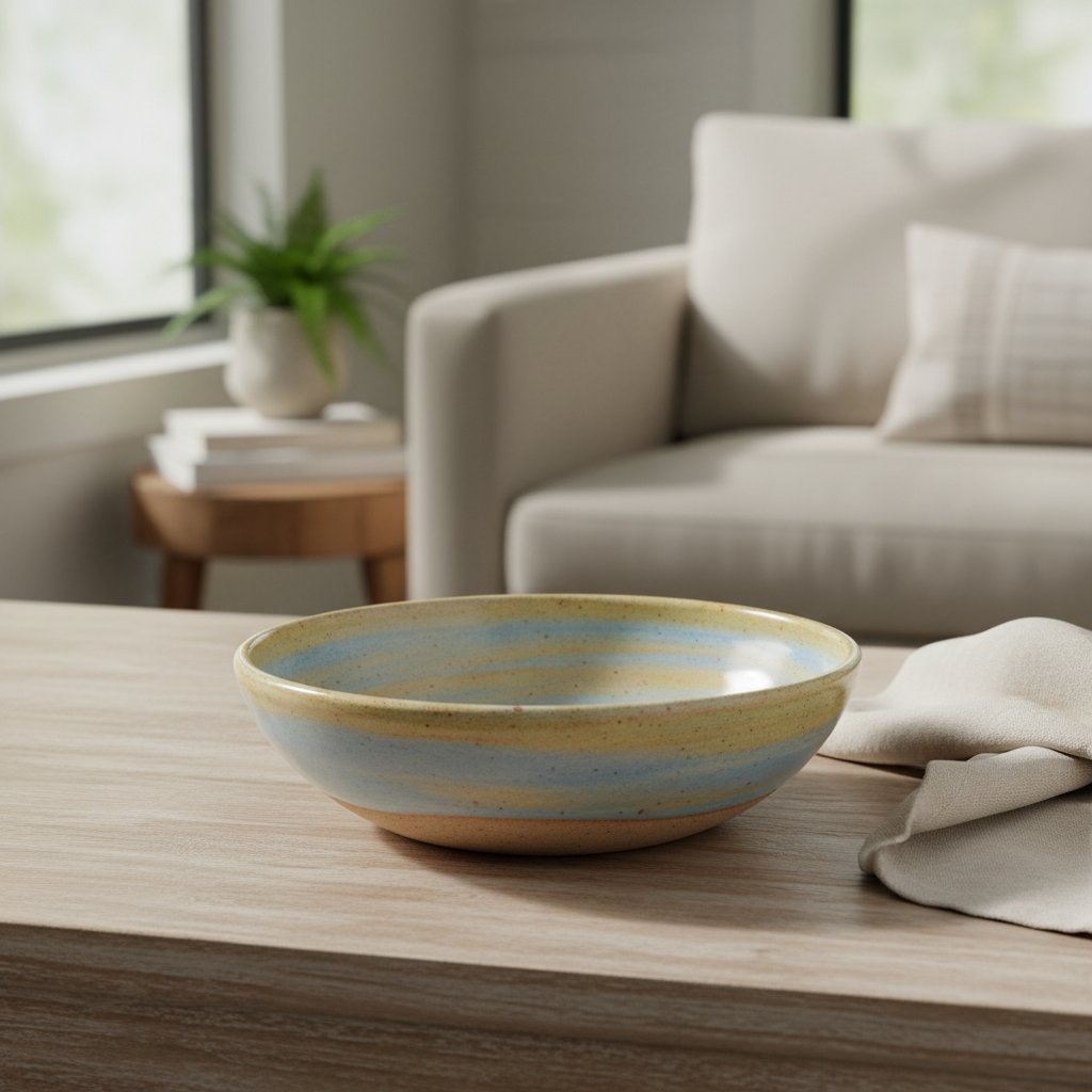 Summer Haze Stoneware Bowl
