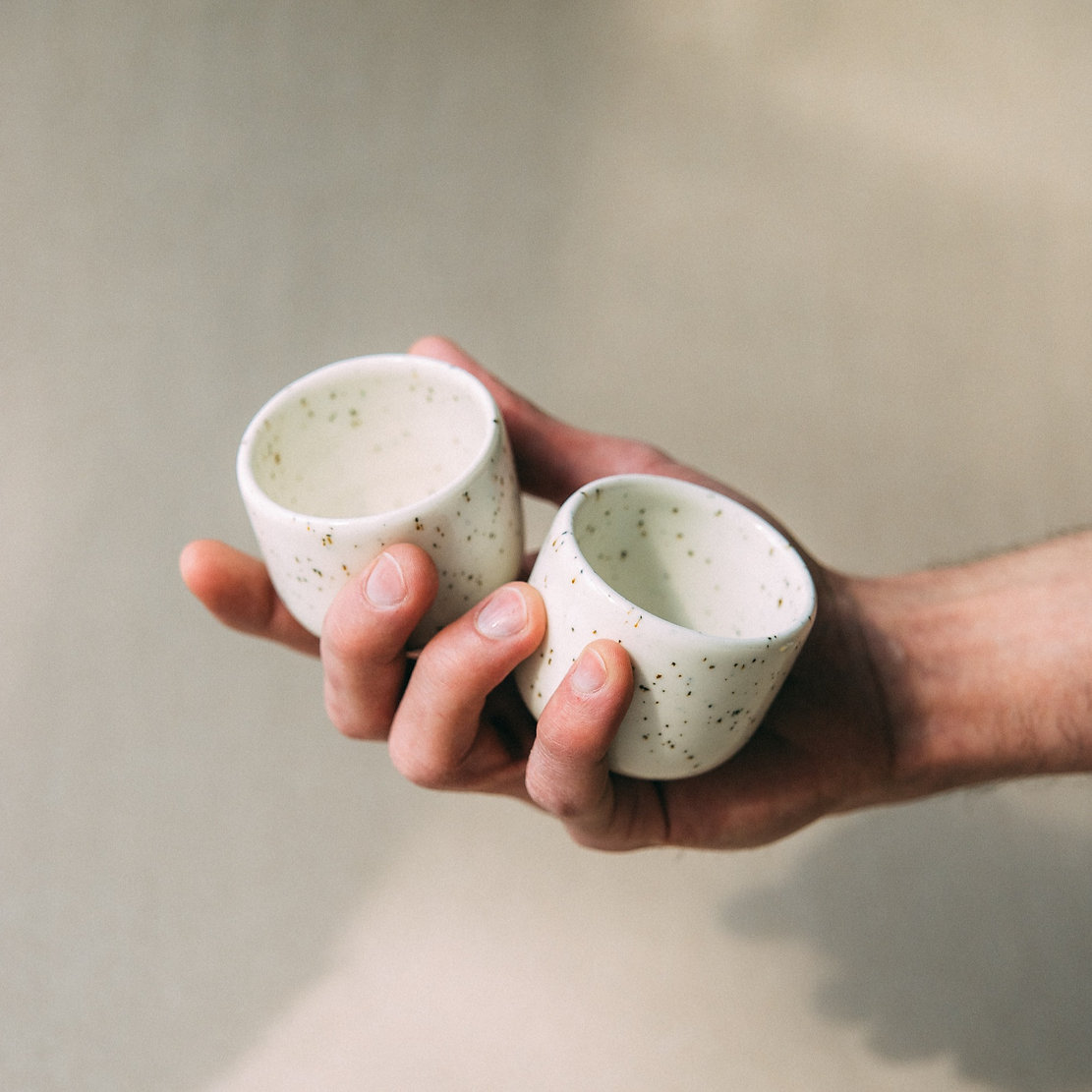 A duo of PopUp cups